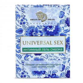 Пробник интимной гель-смазки UNIVERSAL SEX - 5 мл.